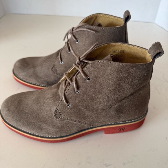 New Good Guys Ayita Beiige Boots Vegan Suede Size: 39 - Picture 3 of 6